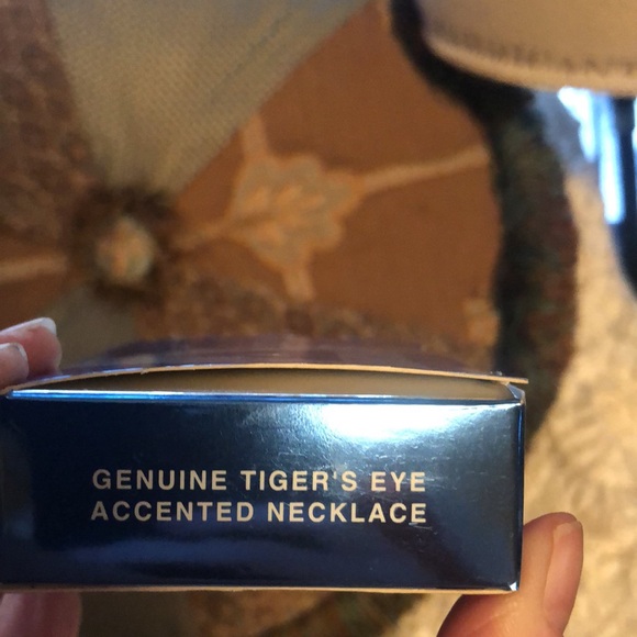 2005 Genuine Tiger’s Eye Necklace & Earring Set by AVON - Picture 9 of 10